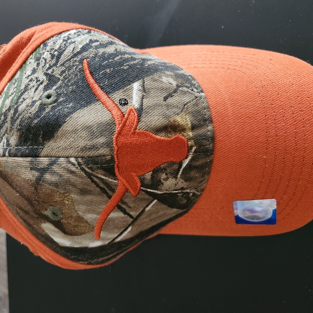 Realtree Orange and Camouflage Texas Longhorns Hat-unisex